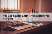 广东花赖子麻将怎么打的（广东麻将里赖子是什么意思）